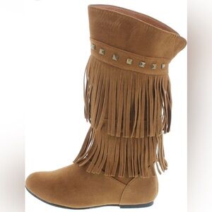 Yoki Trina Little Girls Moccasins sz 5